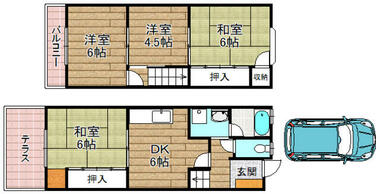 間取り：227102684956