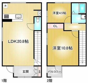 間取り：223038307634