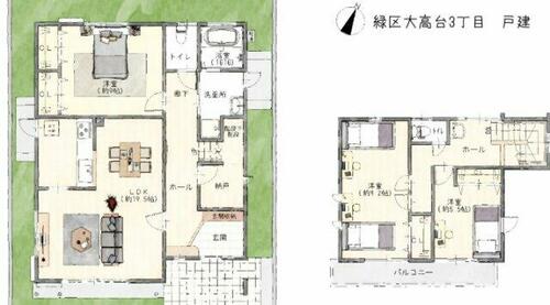 detached 愛知県名古屋市緑区大高台３丁目