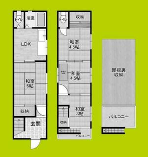 間取り：227100884234