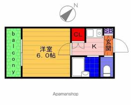 ベイコートＮｏ．１  ｜ 千葉県千葉市花見川区幕張本郷６丁目（賃貸マンション1K・3階・17.55㎡） その2