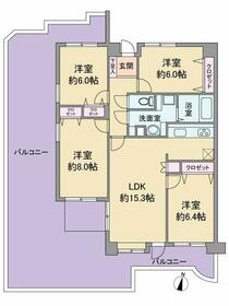 ８９平米超×南向き　ダイアパレス柏木四季の杜陽だまり館