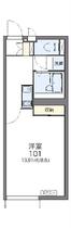 レオネクストＥ＆Ｋ 202 ｜ 新潟県新潟市中央区堀之内南１丁目（賃貸アパート1K・2階・26.08㎡） その2