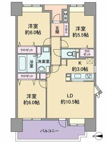 ＬＤＫ１３．５畳　ダイアパレス福田町ステーションガーデン