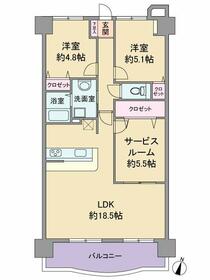 ＼ＬＤＫ１８．５帖／２０２５年１１月リフォーム完成　ネオハイツ鹿野