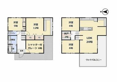 間取り：227103387291