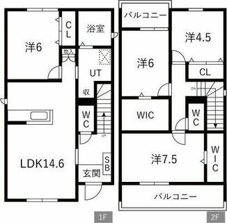 間取り：223038967646