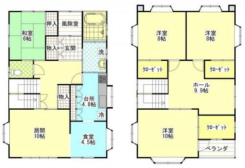 detached 青森県青森市新田２丁目