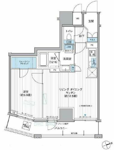 同じ建物の物件間取り写真 - ID:213115759625