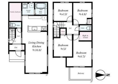 間取り：211063267782