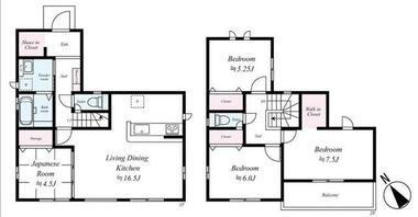 間取り：212057774676