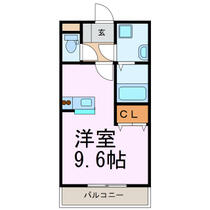 キックルⅡ 203 ｜ 茨城県古河市坂間（賃貸アパート1R・2階・24.68㎡） その2