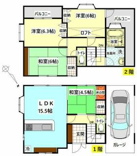 間取り：211060563436