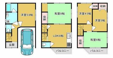 間取り：227102550417