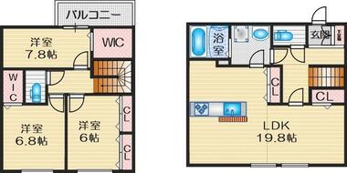 間取り：227102657638