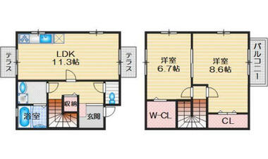 間取り：227102659468