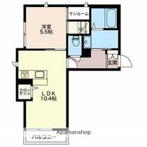 Ｖｉａ　Ｓｏｌｅ（ヴィアソーレ） 101 ｜ 石川県金沢市直江南１丁目（賃貸アパート1LDK・1階・43.70㎡） その2