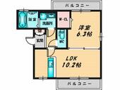グレース中谷　Ａ棟のイメージ