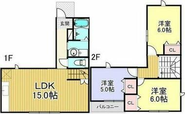 間取り：223039674796