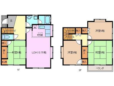 間取り：224006447086