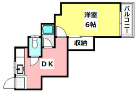 コーポディオ 203 ｜ 大阪府茨木市中総持寺町（賃貸アパート1DK・2階・24.90㎡） その2