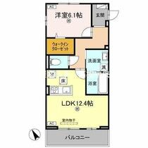 Ｊ．リヴェール高松西宝町　Ｃ棟 107 ｜ 香川県高松市西宝町２丁目（賃貸アパート1LDK・1階・50.76㎡） その2
