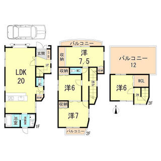 間取り：227103062687