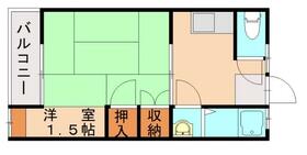 エスポアール都府楼  ｜ 福岡県筑紫野市杉塚７丁目（賃貸アパート1DK・2階・23.20㎡） その2
