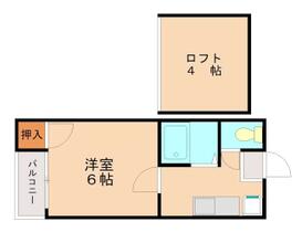 福岡県福岡市南区井尻１丁目（賃貸アパート1K・2階・18.68㎡） その2