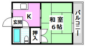 大阪府茨木市真砂１丁目（賃貸アパート1K・1階・19.80㎡） その2