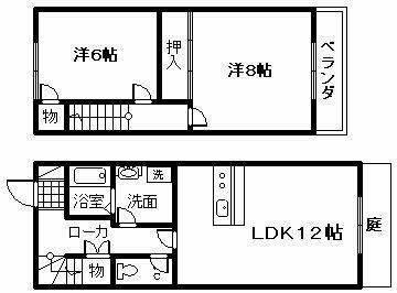 ヴェルクール貝塚_間取り_0