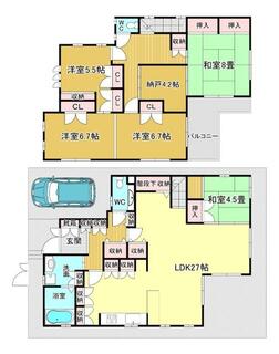 間取り：227104601011
