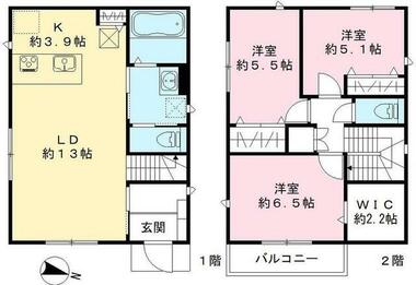 間取り：211063485772