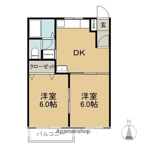 同じ建物の物件間取り写真 - ID:221011597365