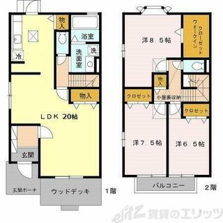 間取り：227100529438