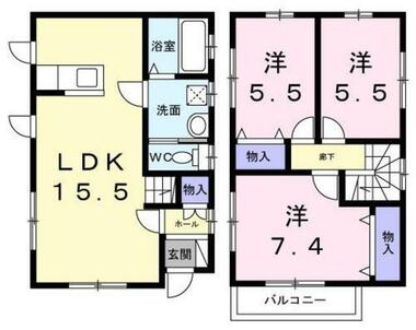 間取り：211063395573