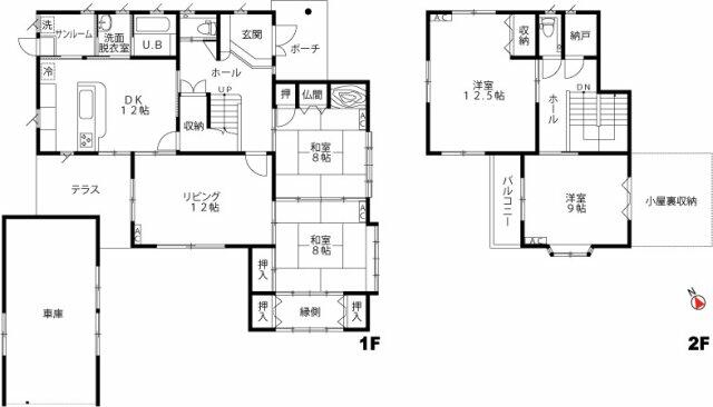 富山県富山市の一戸建て | 1680万円 | 5DK | 259.31m² | Akiyama house finder