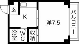パル平野 301 ｜ 兵庫県神戸市兵庫区下祇園町（賃貸マンション1K・3階・24.30㎡） その2