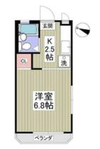 アップルパイ  ｜ 埼玉県新座市北野３丁目（賃貸アパート1K・2階・19.33㎡） その2