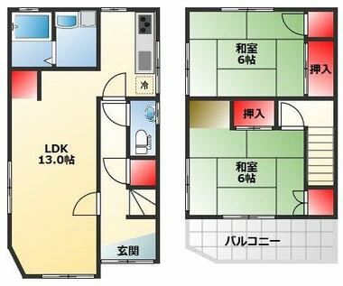 間取り：227101356724