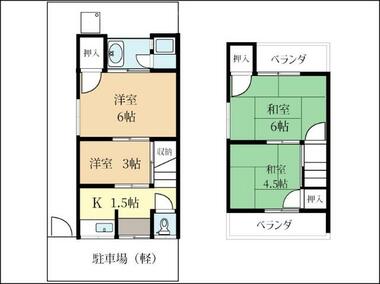 間取り：226077687709
