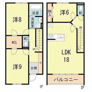 間取り：228059327357