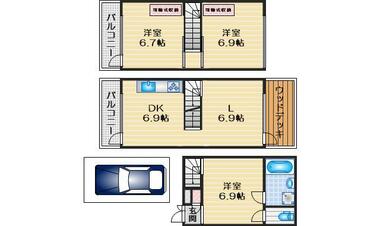 間取り：227103661891