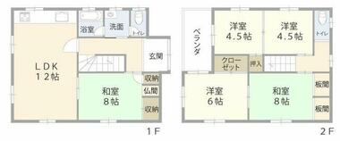 間取り：228059386902