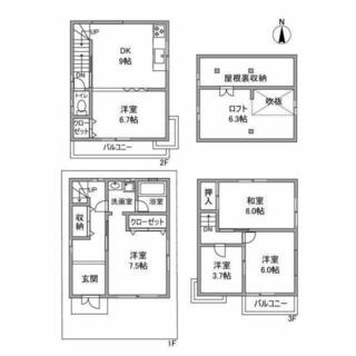 間取り：227103891509