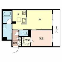 シャーメゾン　姫路Ｒ 203 ｜ 兵庫県姫路市安田２丁目（賃貸マンション1LDK・2階・40.71㎡） その2