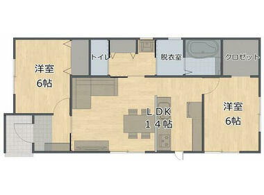 間取り：210006613774