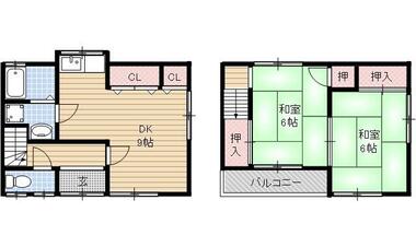 間取り：227100172894