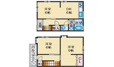 間取り：227103849604