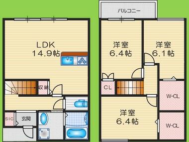 間取り：227103892727